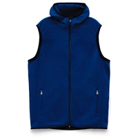 Жилет с капюшоном унисекс Gotland, синий