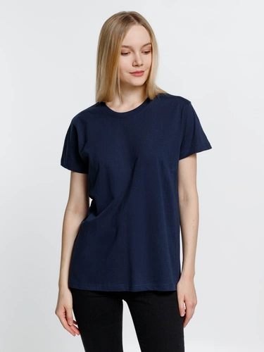 Футболка унисекс Ankara, темно-синяя Футболка унисекс Ankara, темно-синяя