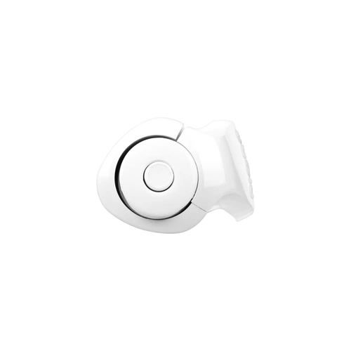 Ручка шариковая Pigra P04 Polished, белая Ручка шариковая Pigra P04 Polished, белая