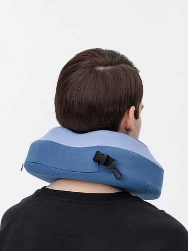 Дорожная подушка Piligrim, голубая Дорожная подушка Piligrim, голубая