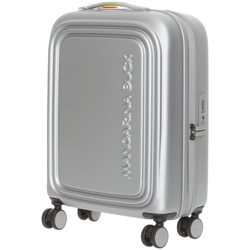 Чемодан Logoduck S, серебристый Чемодан Logoduck S, серебристый