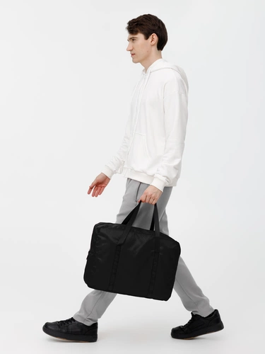 Спортивная сумка Ligero, черная Спортивная сумка Ligero, черная