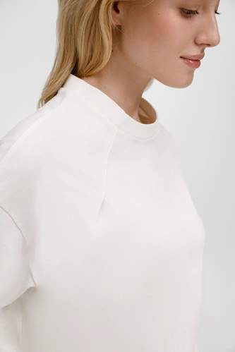 Футболка оверсайз унисекс Sinkopa, молочно-белая Футболка оверсайз унисекс Sinkopa, молочно-белая