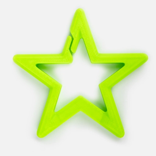 Брелок Impreso, 3D-печать на заказ, звезда Брелок Impreso, 3D-печать на заказ, звезда