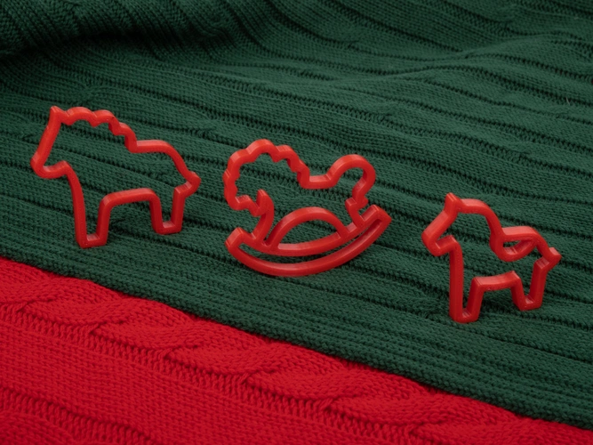 Подвеска «Лошадка», 3D-печать на заказ Подвеска «Лошадка», 3D-печать на заказ