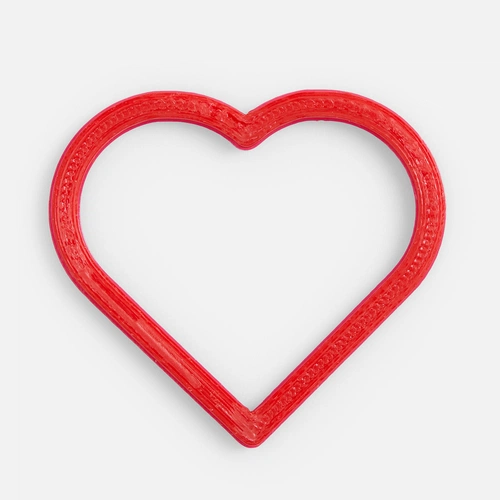 Подвеска Contour, 3D-печать на заказ, сердце Подвеска Contour, 3D-печать на заказ, сердце