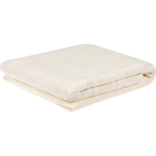 Плед Serpentica, молочный с люрексом Плед Serpentica, молочный с люрексом