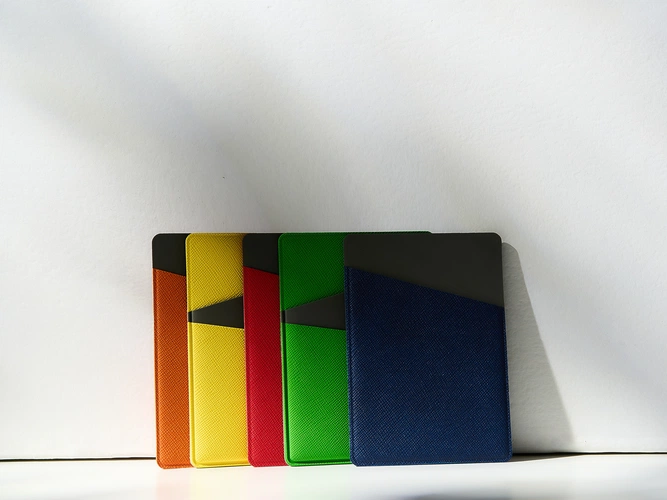 Картхолдер Dual, серо-синий Картхолдер Dual, серо-синий