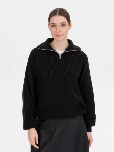 Джемпер Siluetti Birne, черный Джемпер Siluetti Birne, черный