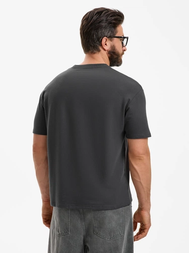 Футболка унисекс Durington, темно-серая (графит) Футболка унисекс Durington, темно-серая (графит)