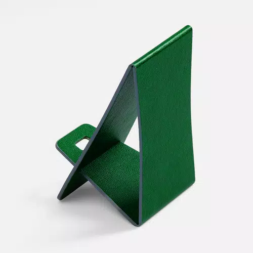 Подставка для телефона Petrus, зеленая Подставка для телефона Petrus, зеленая