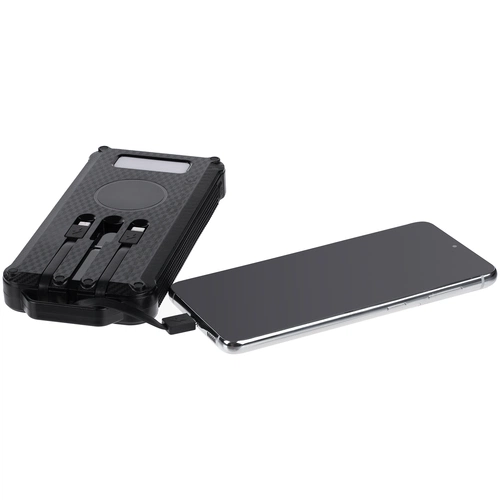 Аккумулятор защищенный Total Control 10000 мАч, черный Аккумулятор защищенный Total Control 10000 мАч, черный