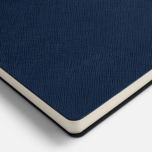 Ежедневник Lungo, недатированный, темно-синий Ежедневник Lungo, недатированный, темно-синий