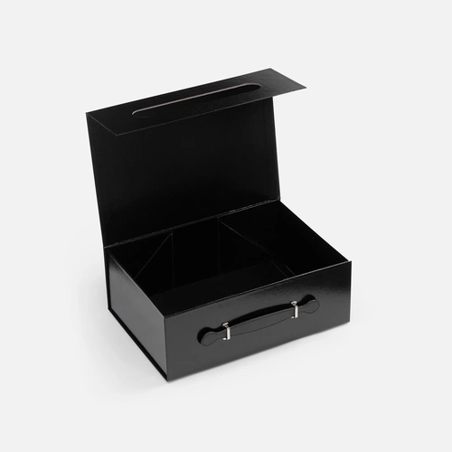 Коробка складная Holdfold, M, черная Коробка складная Holdfold, M, черная