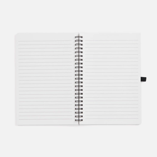 Блокнот на пружине Stone Line, белый Блокнот на пружине Stone Line, белый