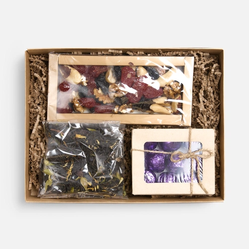 Набор Quality Time, грильяж с черемухой Набор Quality Time, грильяж с черемухой