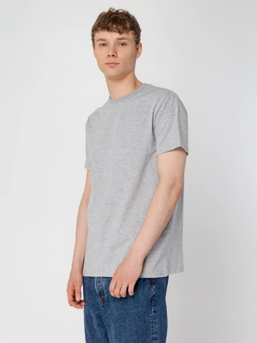 Футболка унисекс T-Bolka 160, серый меланж Футболка унисекс T-Bolka 160, серый меланж