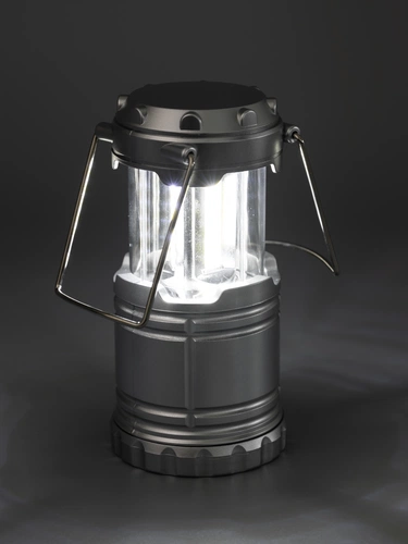 Кемпинговый фонарь Lindau, серебристый Кемпинговый фонарь Lindau, серебристый