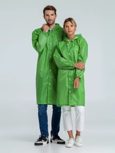 Дождевик унисекс Rainman Strong, ярко-зеленый Дождевик унисекс Rainman Strong, ярко-зеленый