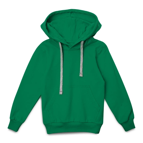 Толстовка с капюшоном детская Kirenga Kids, зеленая Толстовка с капюшоном детская Kirenga Kids, зеленая