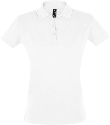 Рубашка поло женская Perfect Women 180 белая Рубашка поло женская Perfect Women 180 белая