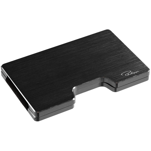 Футляр для карт с зажимом для купюр Cooper, черный Футляр для карт с зажимом для купюр Cooper, черный