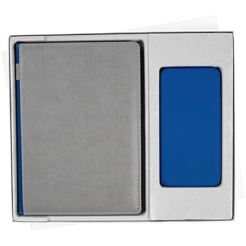 Коробка Overlap с ложементом под ежедневник и аккумулятор, ver.2, белая Коробка Overlap с ложементом под ежедневник и аккумулятор, ver.2, белая