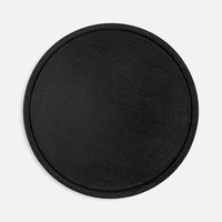 Лейбл из ПВХ Dzeta Round, L, черный