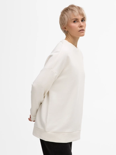 Свитшот унисекс S2, молочно-белый Свитшот унисекс S2, молочно-белый