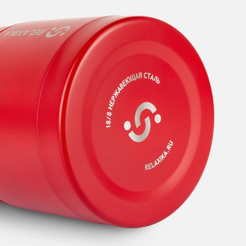 Термос для еды Relaxika 500, красный Термос для еды Relaxika 500, красный