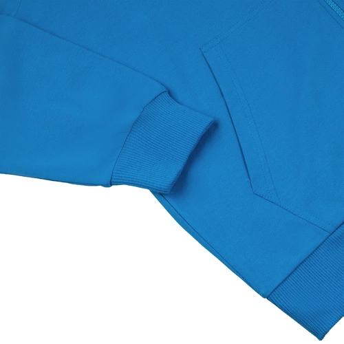 Толстовка на молнии с капюшоном Siverga 2.0, бирюзовая Толстовка на молнии с капюшоном Siverga 2.0, бирюзовая