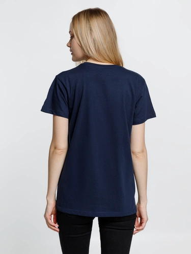 Футболка унисекс Ankara, темно-синяя Футболка унисекс Ankara, темно-синяя