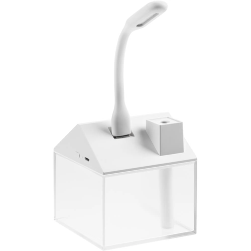 Настольный увлажнитель Arioso с вентилятором и лампой, белый Настольный увлажнитель Arioso с вентилятором и лампой, белый