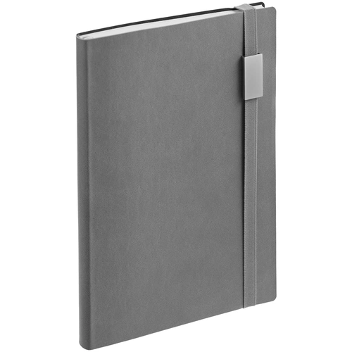 Ежедневник Vivian Metal, недатированный, серый Ежедневник Vivian Metal, недатированный, серый