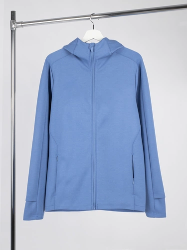 Куртка с капюшоном унисекс Begi, синяя Куртка с капюшоном унисекс Begi, синяя