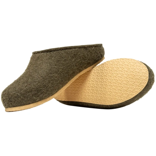 Домашние валенки Step, зеленые (олива) Домашние валенки Step, зеленые (олива)