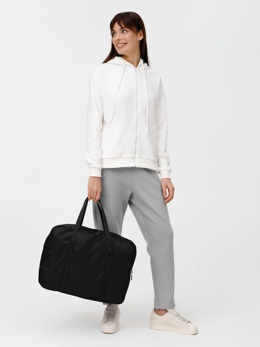 Спортивная сумка Ligero, черная Спортивная сумка Ligero, черная