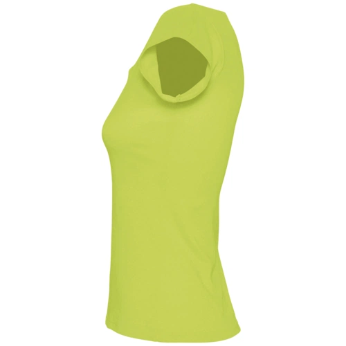 Футболка женская Melrose 150 с глубоким вырезом, зеленое яблоко Футболка женская Melrose 150 с глубоким вырезом, зеленое яблоко