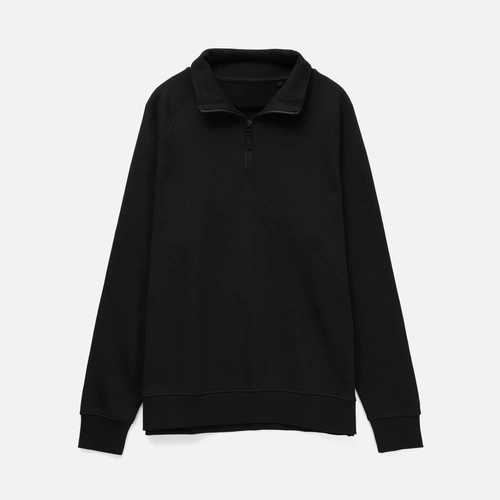 Толстовка унисекс S3, черная Толстовка унисекс S3, черная