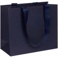 Пакет бумажный Manilla S, синий