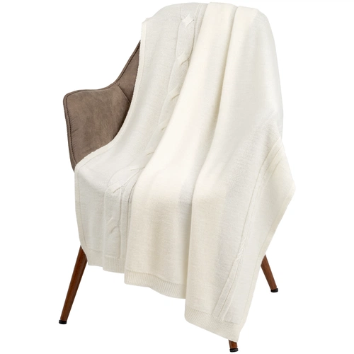 Плед Dantel, молочно-белый Плед Dantel, молочно-белый