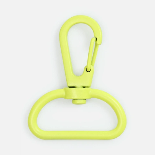 Застежка-карабин Snap Hook, L, желтый неон Застежка-карабин Snap Hook, L, желтый неон