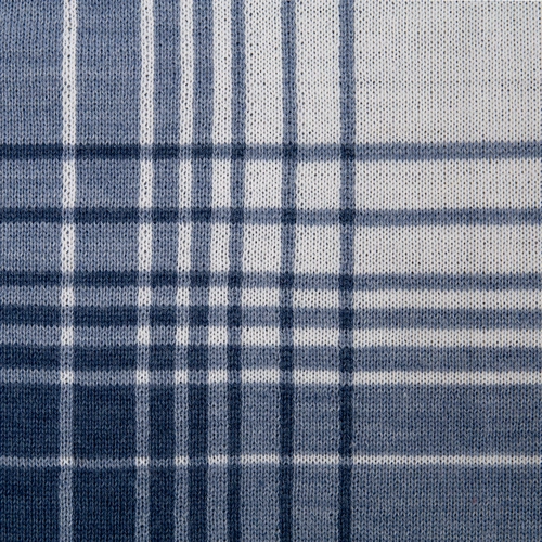 Плед Duotone, синий с белым Плед Duotone, синий с белым