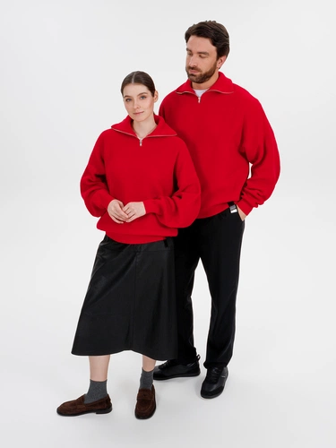 Джемпер Siluetti Birne, красный Джемпер Siluetti Birne, красный