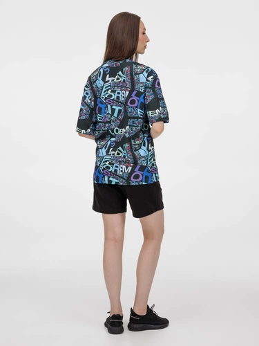 Футболка из бифлекса Morfiss с полной запечаткой на заказ Футболка из бифлекса Morfiss с полной запечаткой на заказ