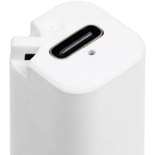 Фонарик аккумуляторный Falkirk, белый Фонарик аккумуляторный Falkirk, белый