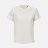 Футболка спортивная женская Vortex Women, молочно-белая