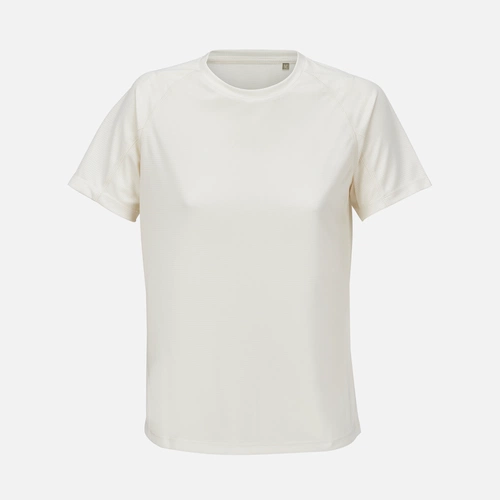 Футболка спортивная женская Vortex Women, молочно-белая Футболка спортивная женская Vortex Women, молочно-белая