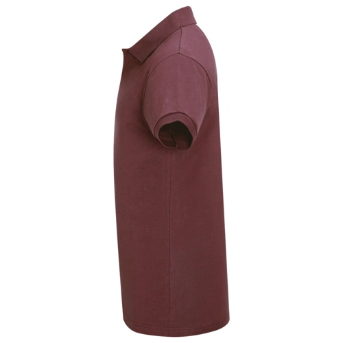 Рубашка поло мужская Perfect Men 180, бордовая Рубашка поло мужская Perfect Men 180, бордовая