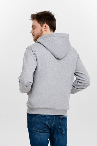 Толстовка на молнии Kulonga Sherpa, серый меланж Толстовка на молнии Kulonga Sherpa, серый меланж